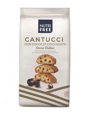 Cantuccini Gocce Cioccolato S/G 240g NUTRIFREE