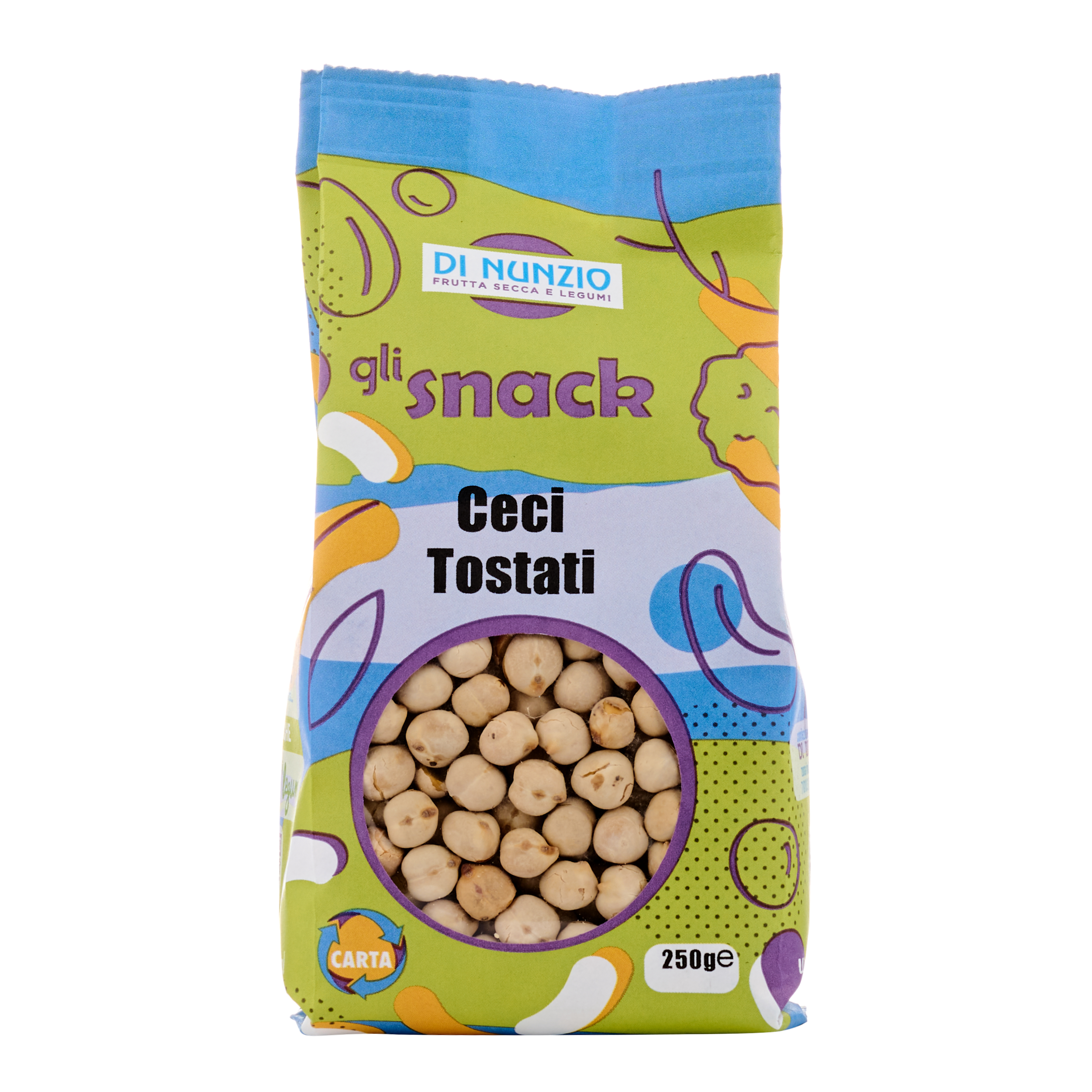 Gli Snack Ceci Tostati 250g DI NUNZIO