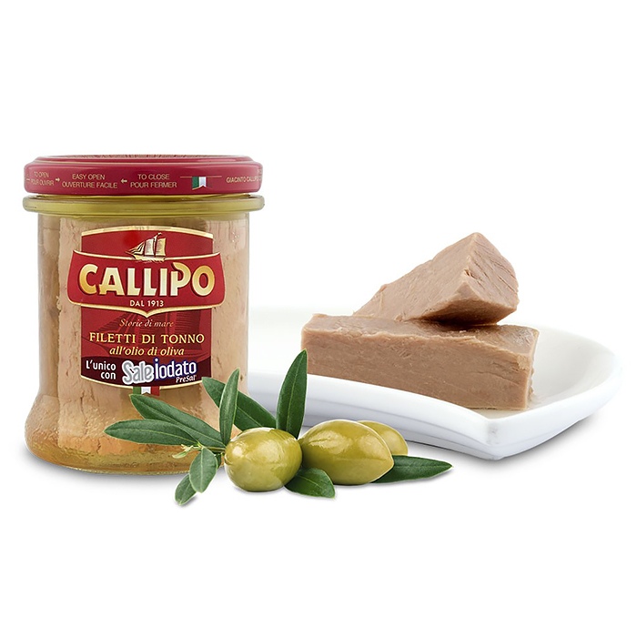 Thunfischfilets in Olivenöl 170g CALLIPO