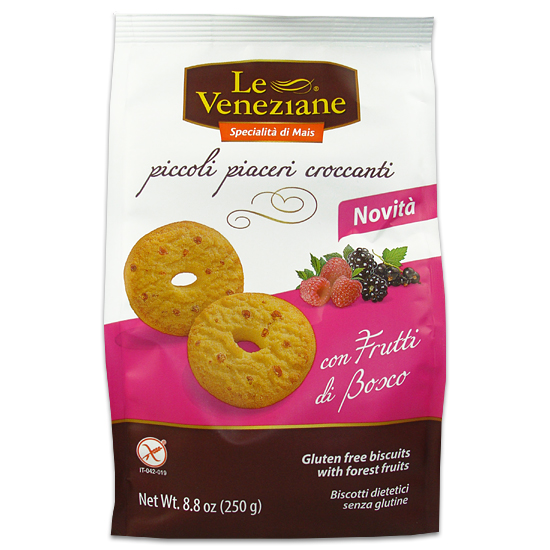 Biscotti con Frutti di Bosco 250 g Glutenfrei LE VENEZIANE