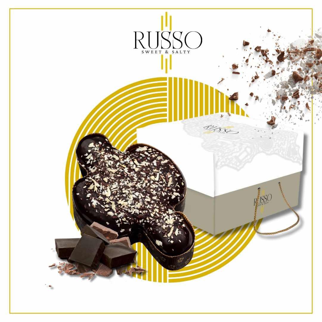 Colomba Tre Cioccolati 1Kg RUSSO