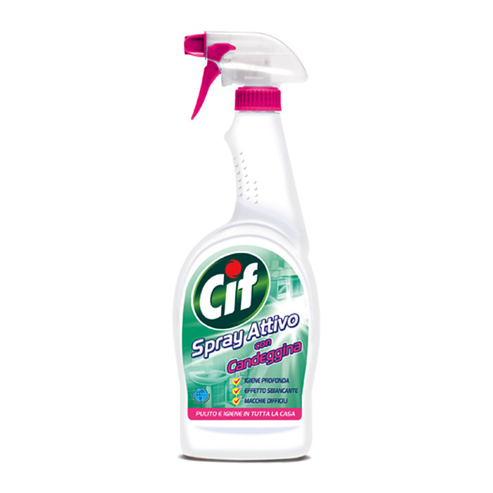 Cif Spray Attivo con Candeggina 750ml