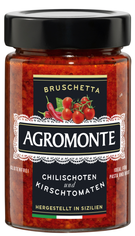Pane & Pasta di Pomodoro Ciliegino e Peperoncino 200g AGROMONTE