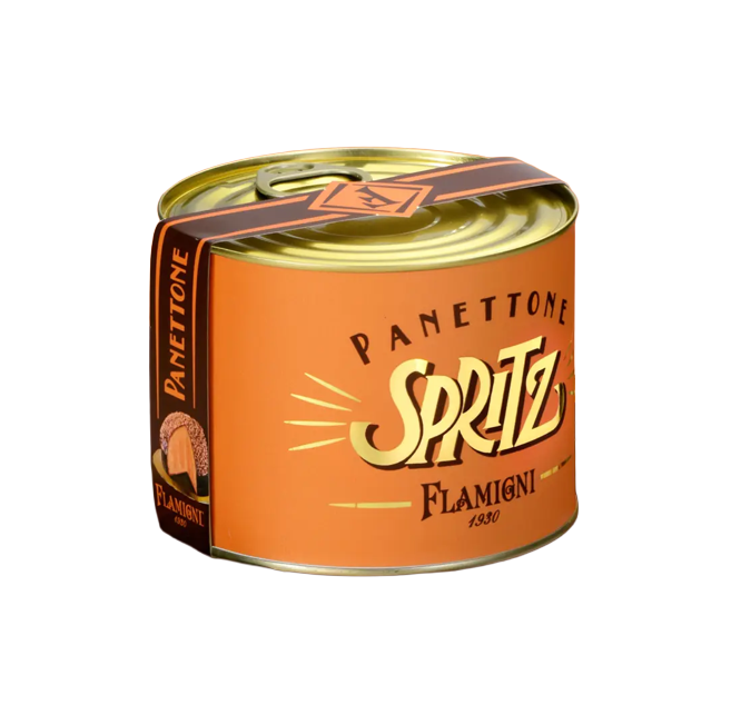 Panettone allo Spritz 350g in Lattina FLAMIGNI