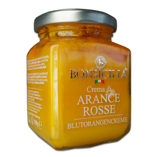Crema di Arance Rosse / Creme aus Blutorangen 190g BONSICILIA