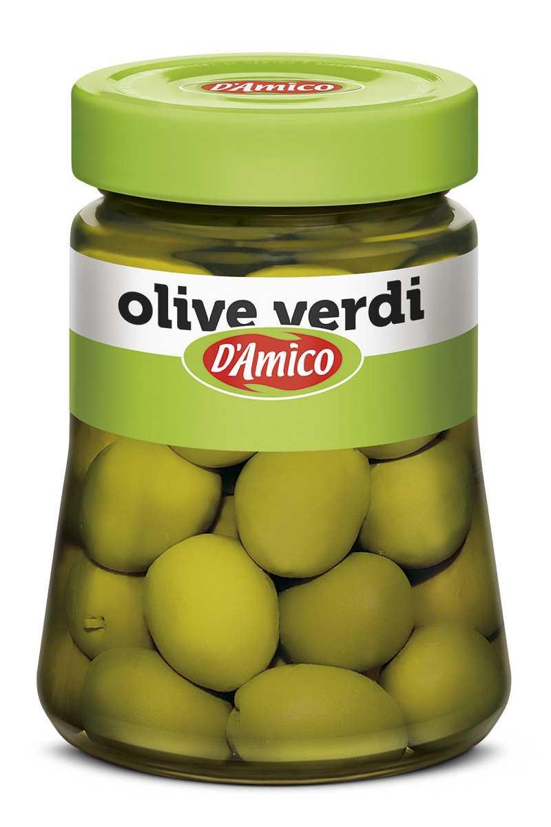 Olive Verdi 300g D´AMICO / Grüne Oliven