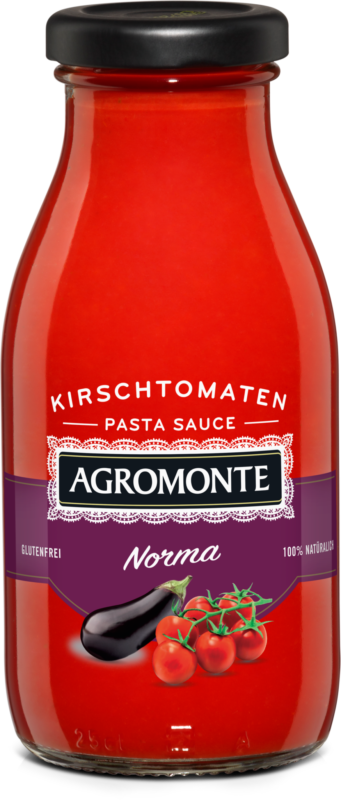 Kirschtomaten Pasta Sauce alla Norma 260g AGROMONTE