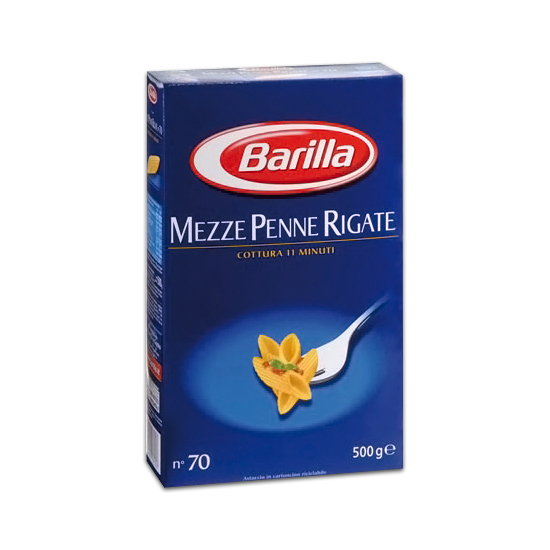 Barilla 70 Mezze Penne Rigate 500 g