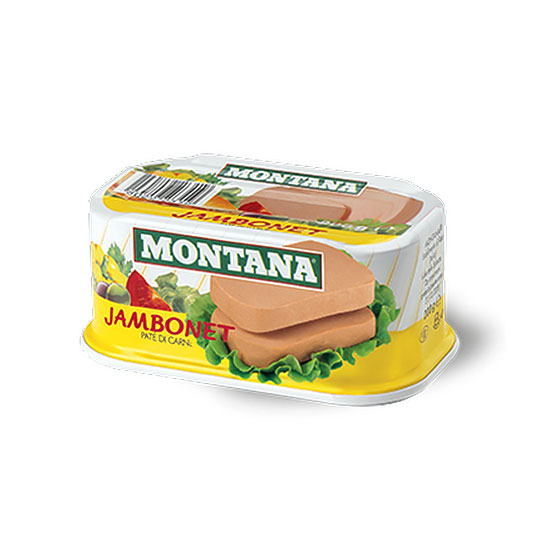 Jambonet Pate di Carne / Fleischpastete 200 g MONTANA