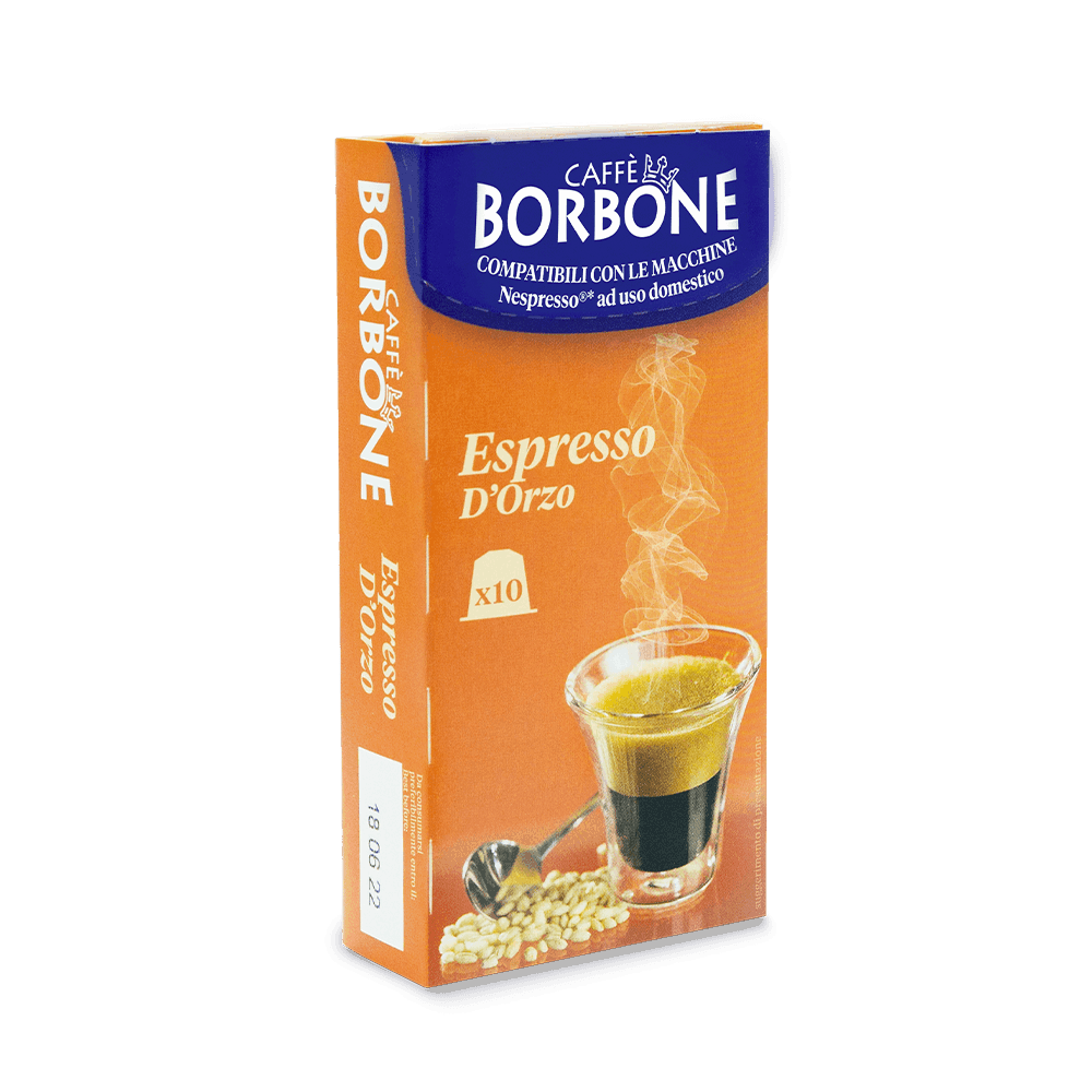 Respresso Espresso d Orzo 10 Capsule CAFFÈ BORBONE / Gerstekaffee Kapseln