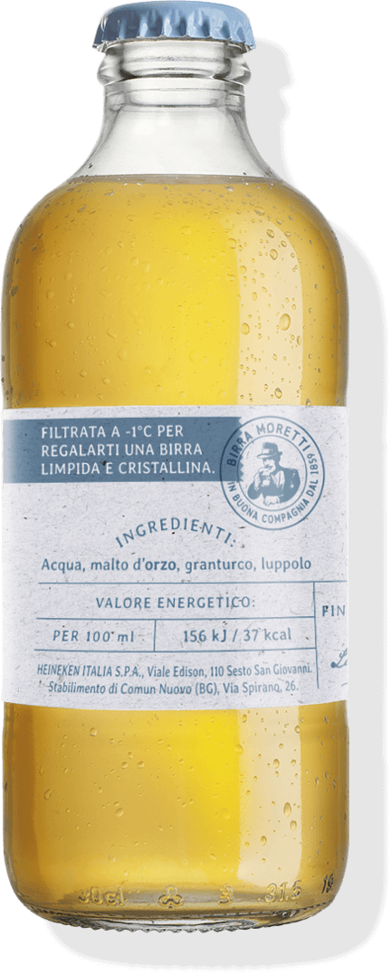 Birra Moretti Filtrata a Freddo 550ml