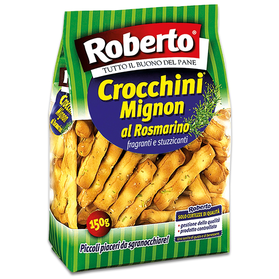 Crocchini Mignon al Rosmarino 150 g ROBERTO