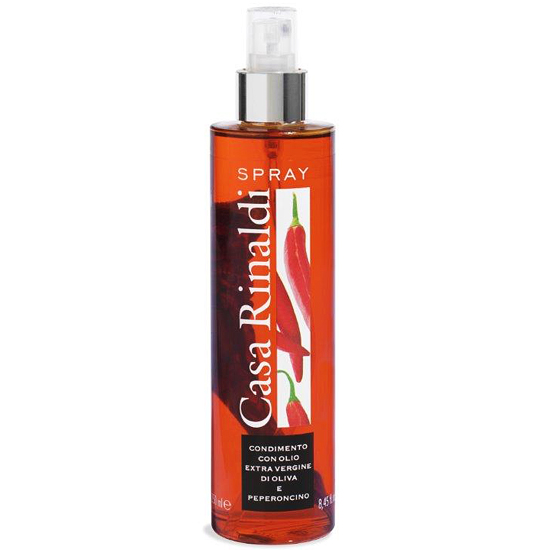 Condimento Olio SPRAY Peperoncino / Chili 250 ml CASA RINALDI