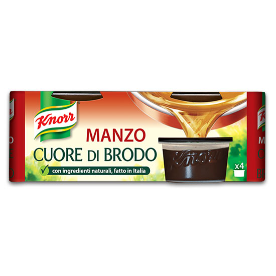 Manzo Cuore di Brodo / Kalbsbouillon 112 g KNORR