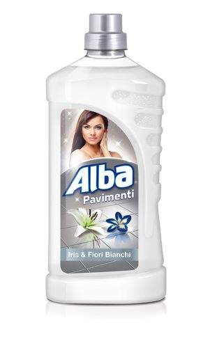 Alba Pavimenti Iris & Fiori Bianchi 1L