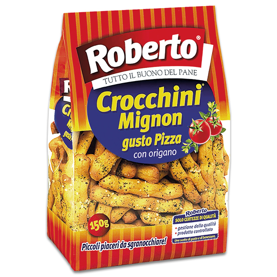 Crocchini Mignon Gusto Pizza 150 g ROBERTO