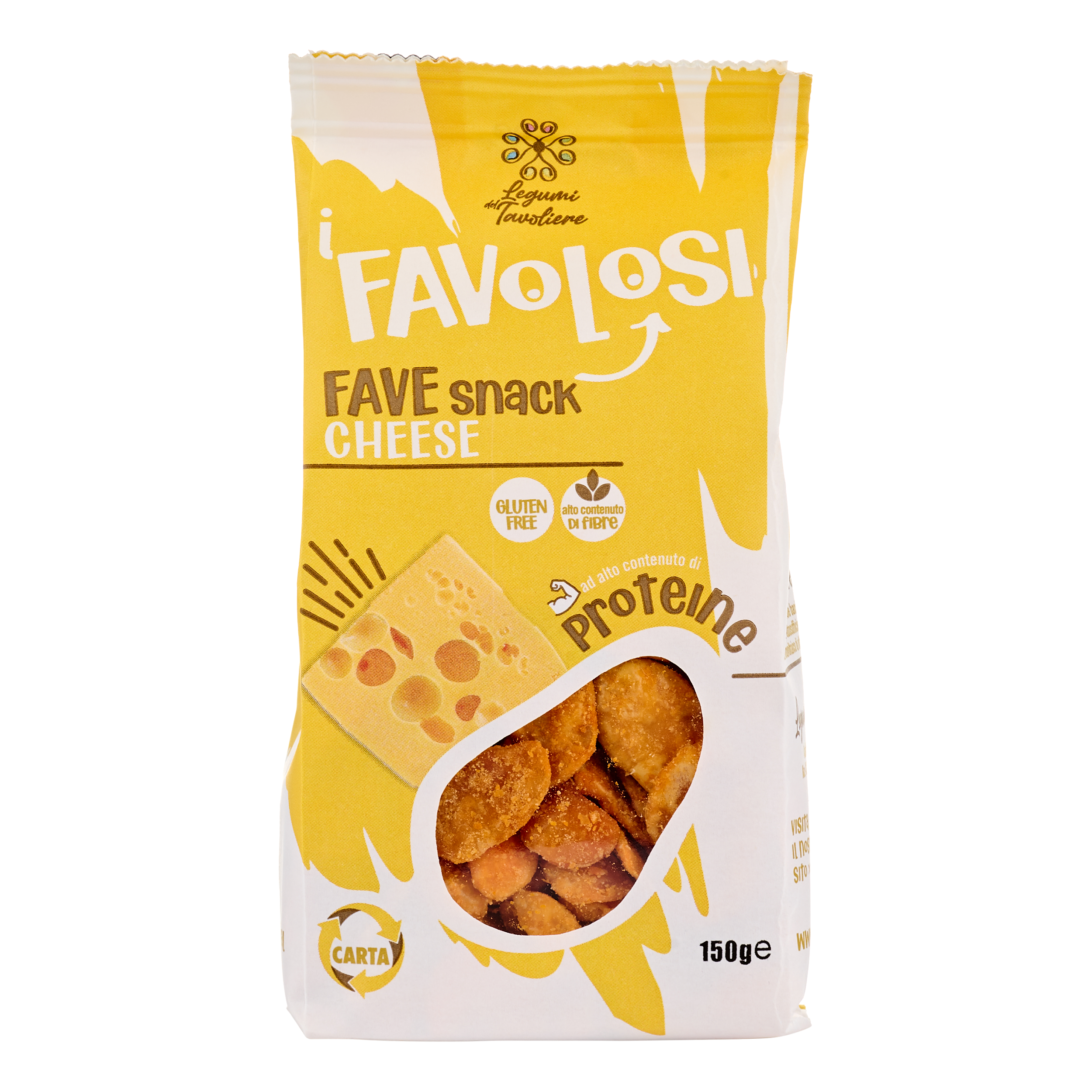 I Favolosi Fave Snack Cheese 150g DI NUNZIO