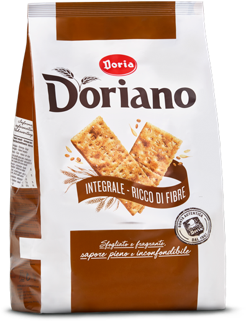 Crackers Integrali Doriano 700g DORIA/ Vollkorn Crackers