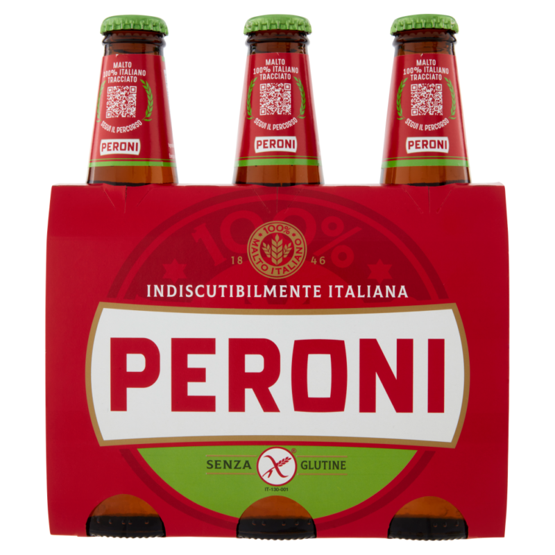 Birra Peroni Senza Glutine 3x33cl PERONI / glutenfreies Bier 3x33cl PERONI