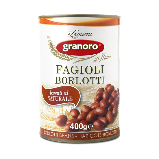 Fagioli Borlotti / Braune Bohnen 400 g GRANORO