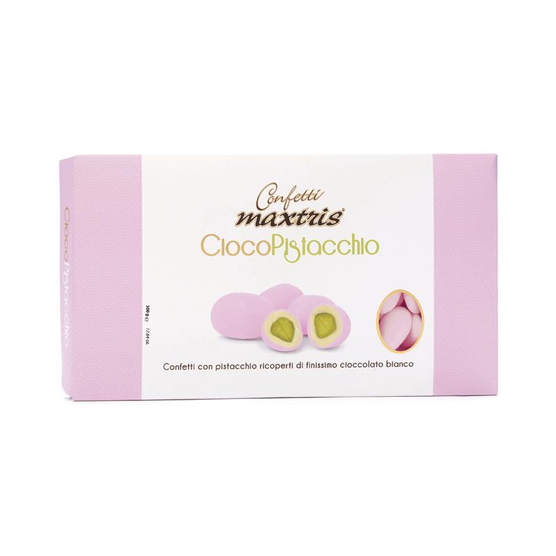 Confetti Cioco Pistacchio Rosa 500g CONFETTI MAXTRIS