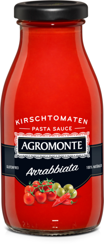 Kirschtomaten Pasta Sauce all'Arrabbiata 260g AGROMONTE