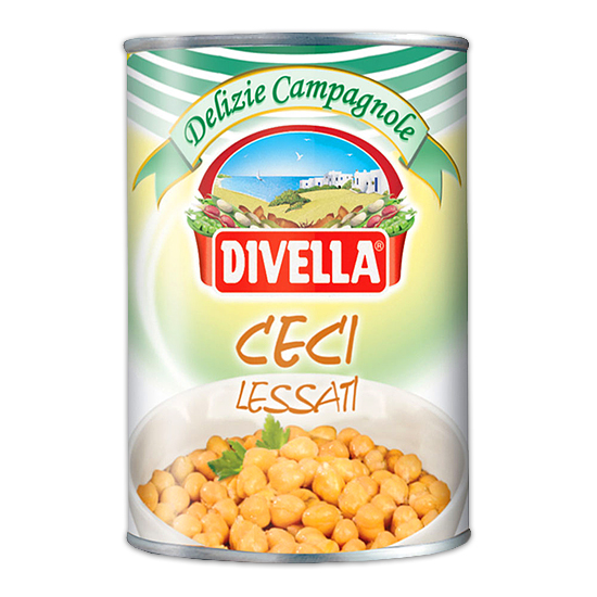 Ceci Lessati / Kichererbsen 400 g DIVELLA
