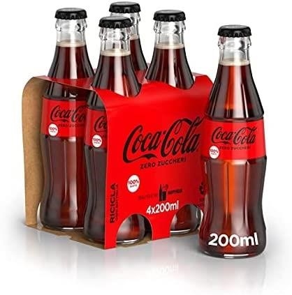 Coca Cola ZERO 4 x 200ml