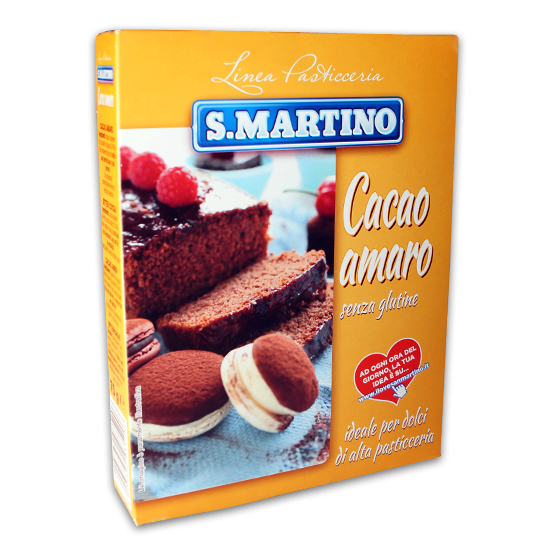 Cacao Amaro Senza Glutine 75 g SAN MARTINO