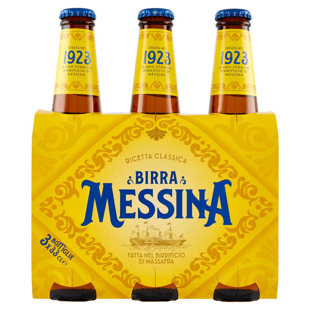Birra Messina 3x33cl