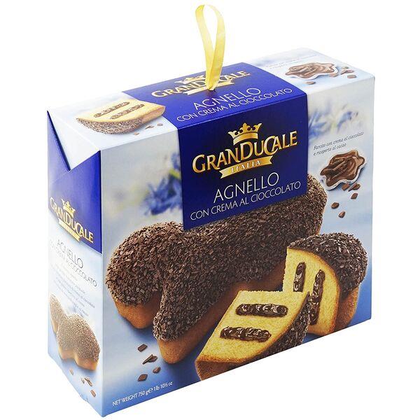 Agnello Crema Cioccolato / Osterkuchen mit Schokoladefüllung 750 g IL VECCHIO FORNO 