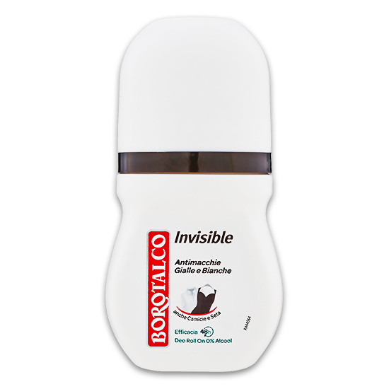 Borotalco Deo Roll On Invisible Antimacchie 50ml